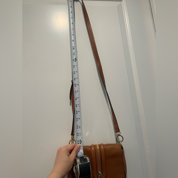 Brown Leather Rebecca Minkoff Crossbody Purse - Picture 5 of 12